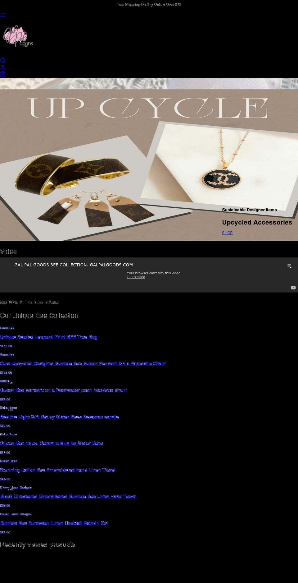 galpalgoods.com shopify website screenshot