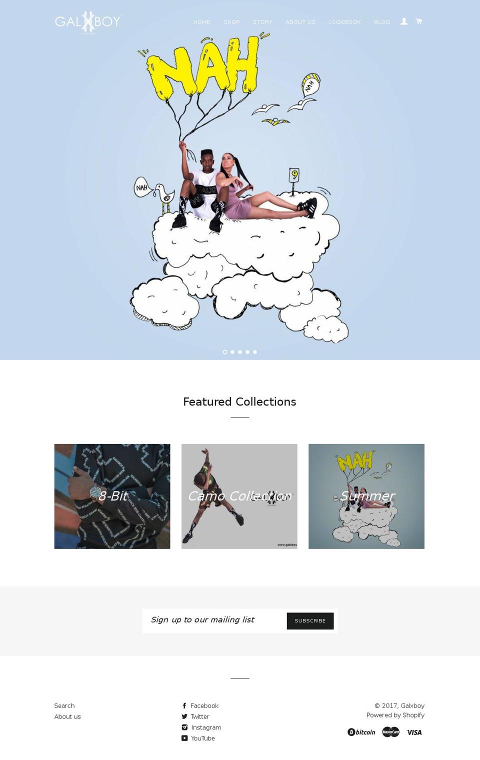 galxboy.com shopify website screenshot