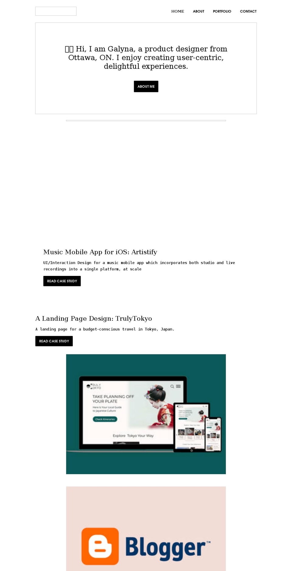 galynakaplan.com shopify website screenshot