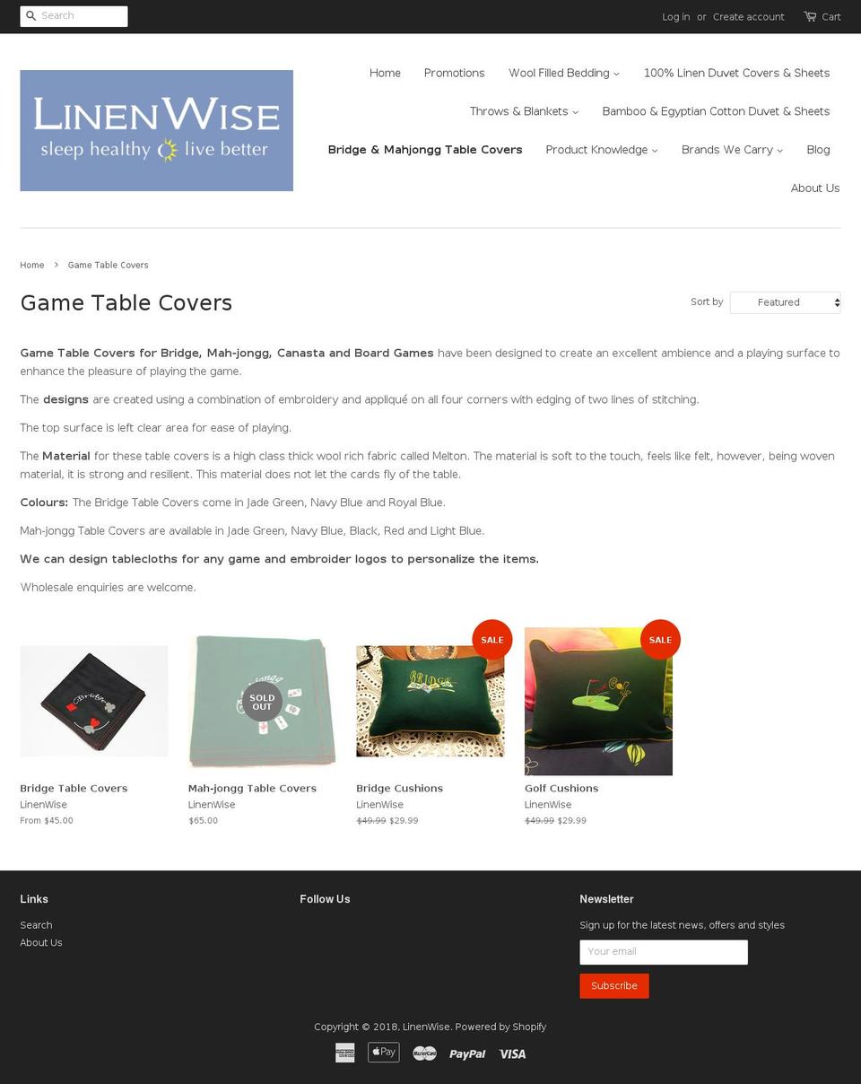 game-spreads.com — Shopify storefront screenshot