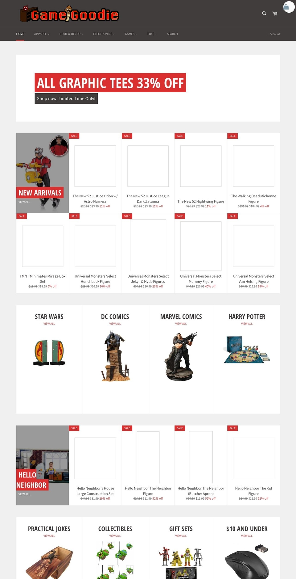 gamegoodie.com — Shopify storefront screenshot