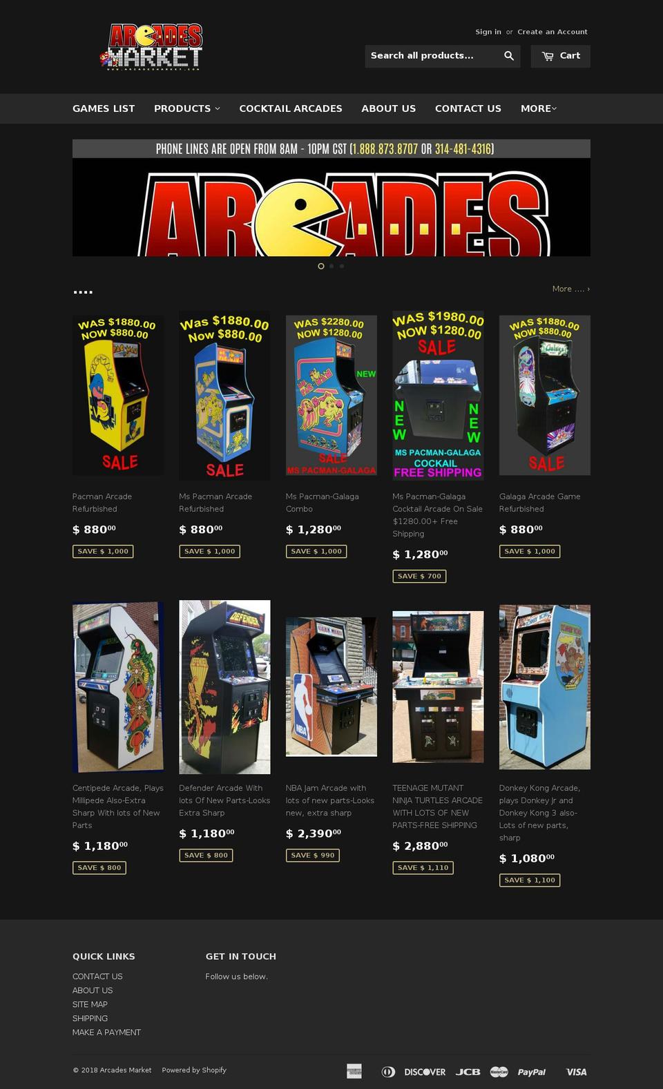 gameroomchamps.com — Shopify storefront screenshot