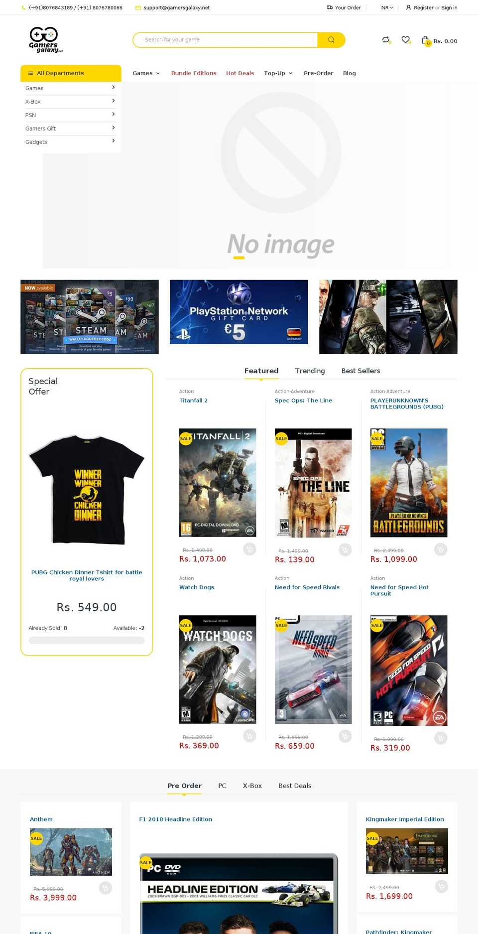 electro-v3-0-home-1 Shopify theme site example gamersgalaxy.net