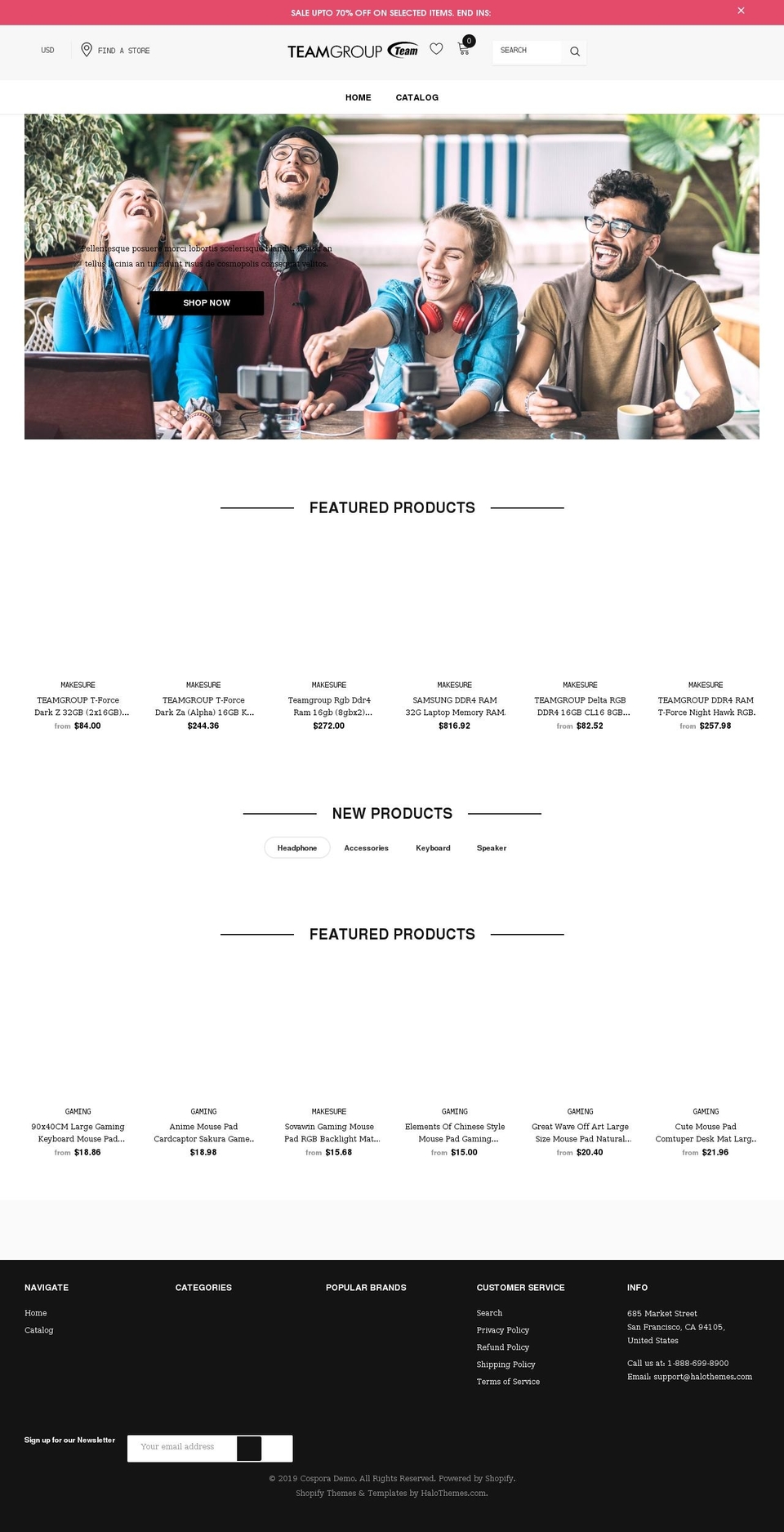 gamingpart.com shopify website screenshot