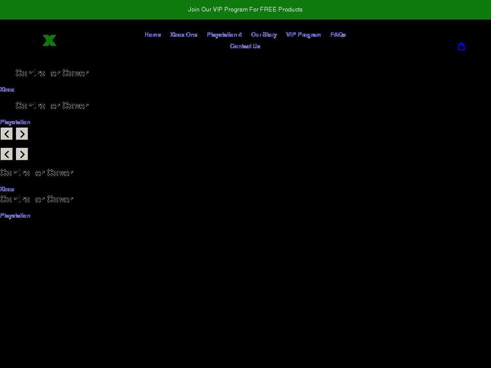 gamixcase.myshopify.com shopify website screenshot