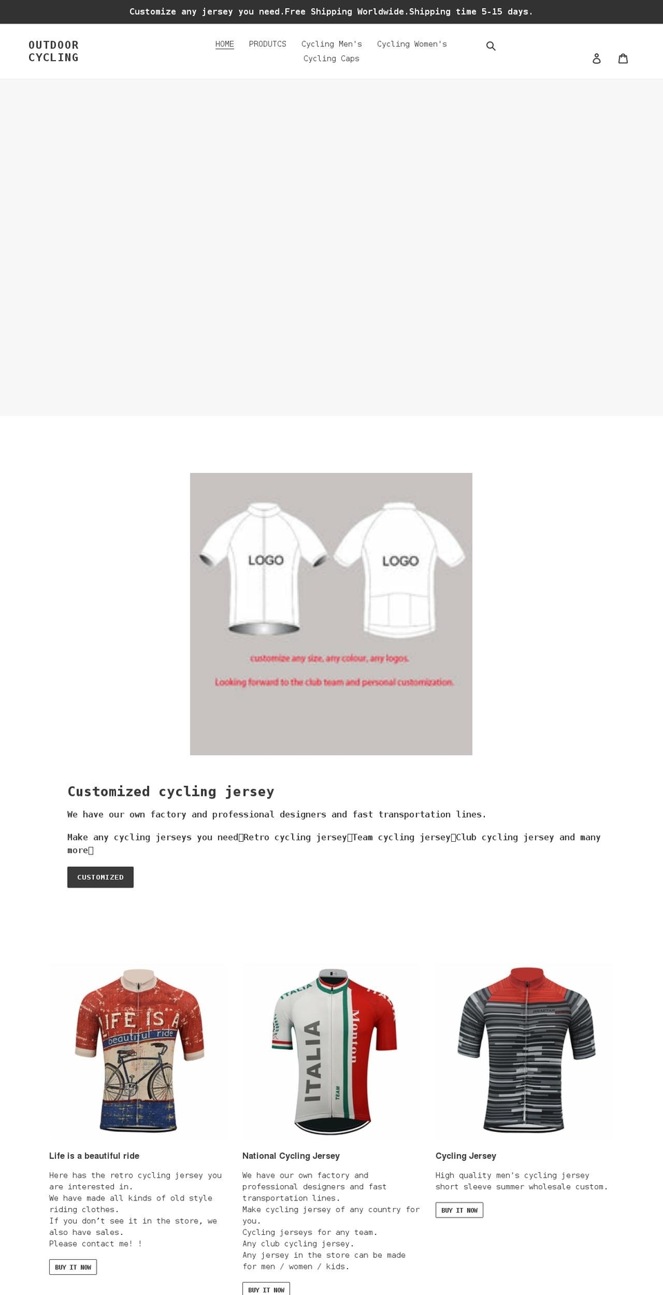 gancycling.com shopify website screenshot