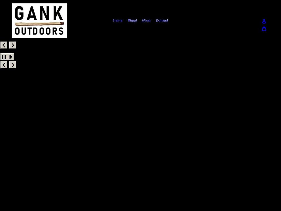 gankoutdoors.ca shopify website screenshot