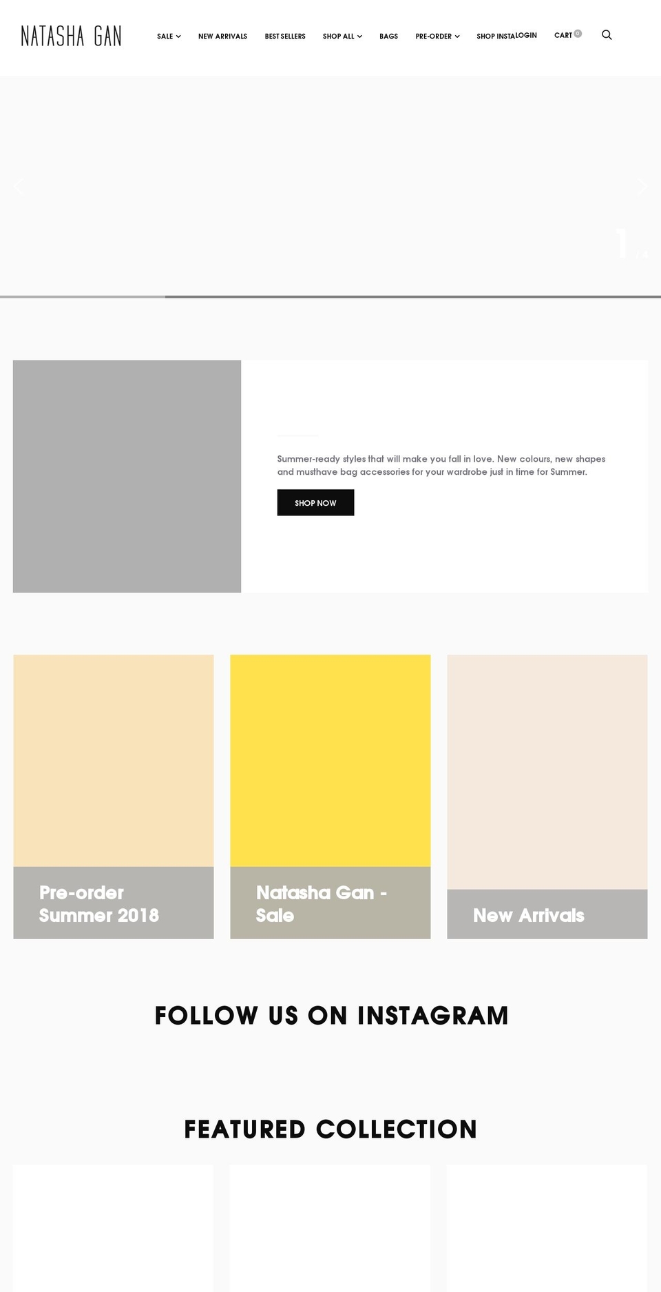 ganstore.com — Shopify storefront screenshot
