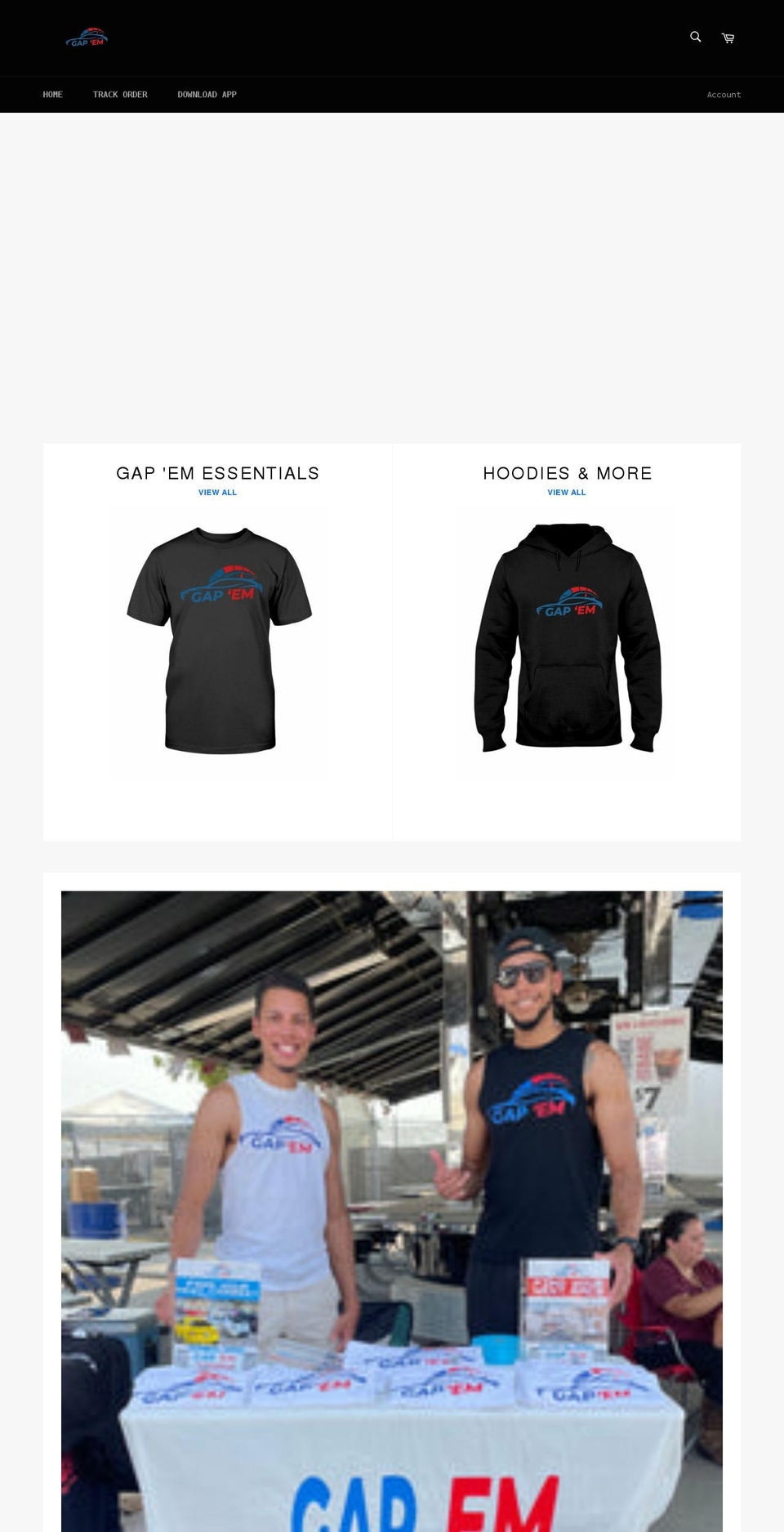 gap-em.com shopify website screenshot