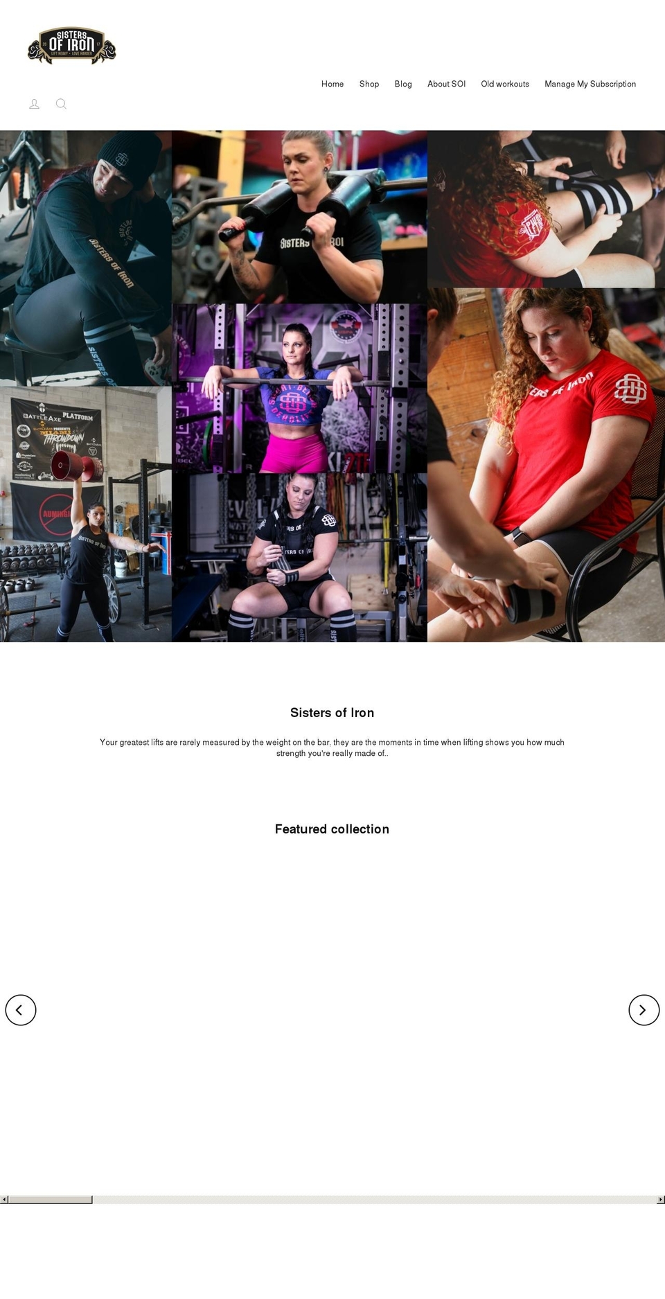 garagegymbarbell.com — Shopify storefront screenshot
