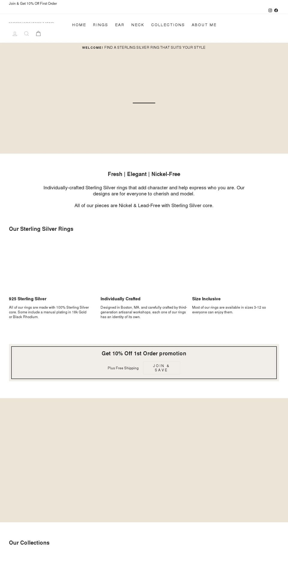 garciacristina.com shopify website screenshot