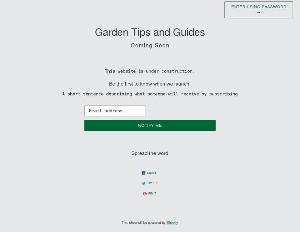 garden-tips-and-guides.myshopify.com shopify website screenshot