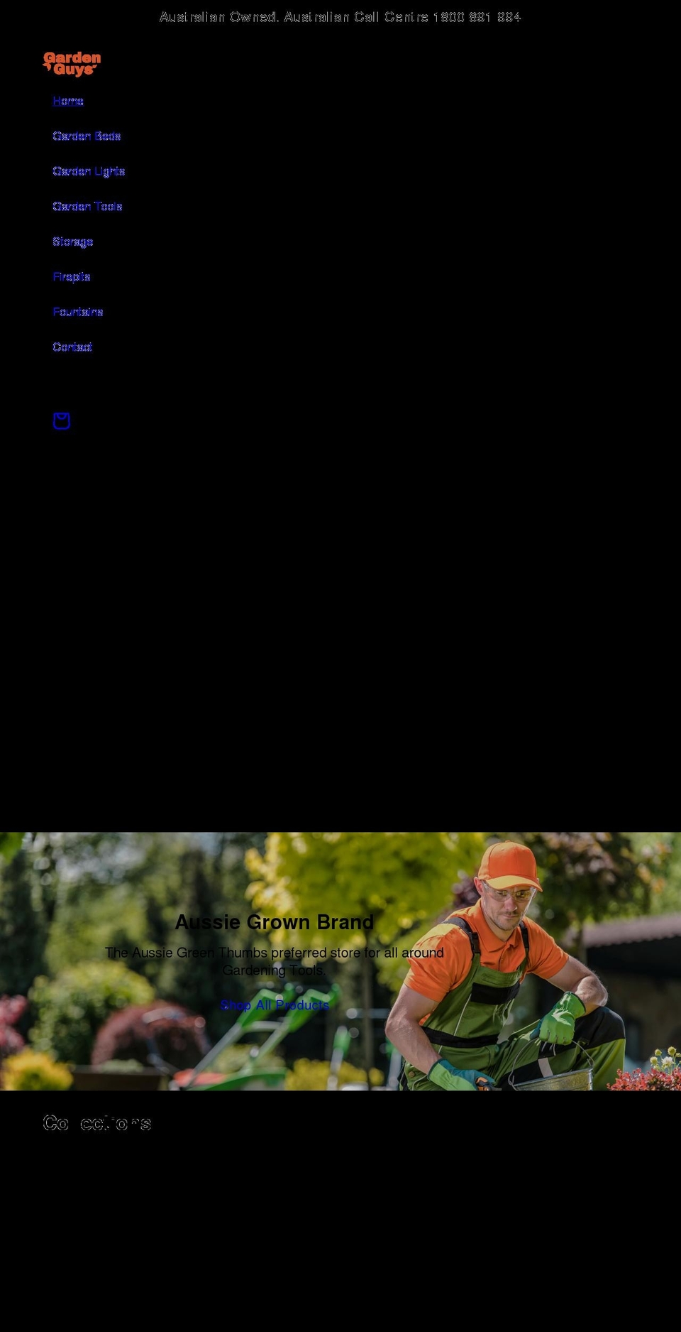 gardenguys.com.au shopify website screenshot