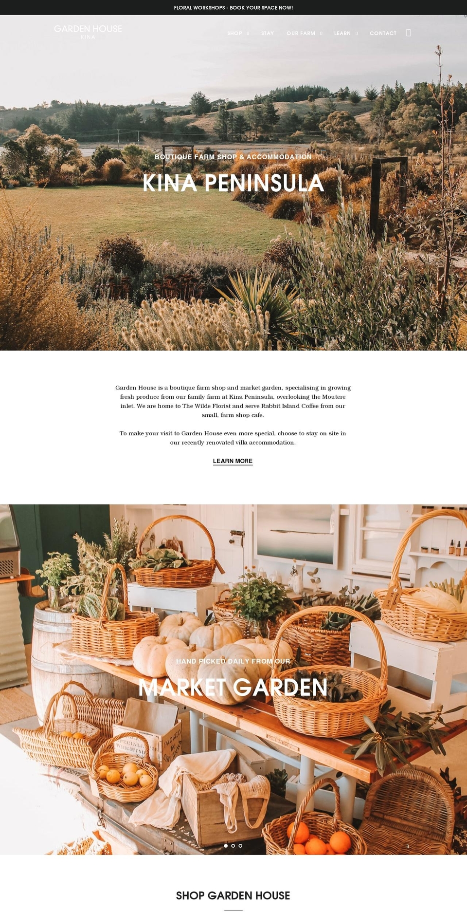 gardenhouse.co.nz shopify website screenshot