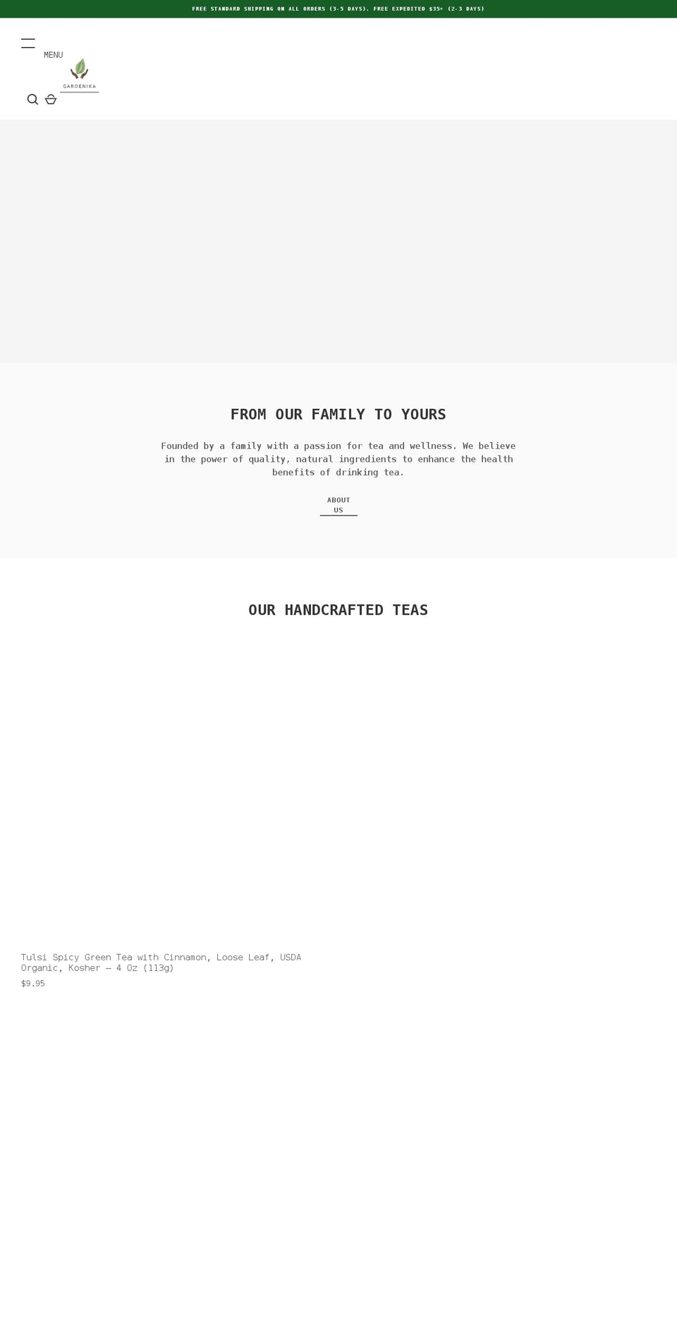 gardenika-shop.com shopify website screenshot