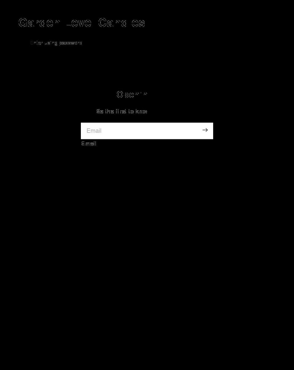 gardenlevelcandles.com shopify website screenshot