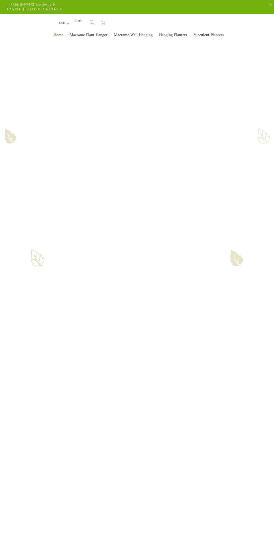 gardenmissyou.com — Shopify storefront screenshot
