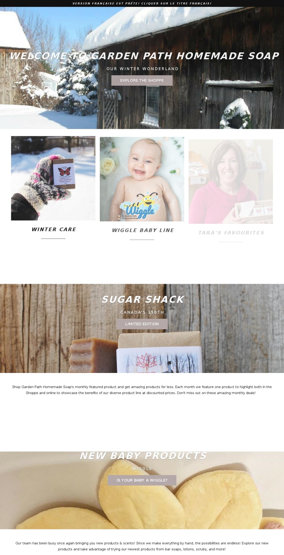 gardenpathsoap.com shopify website screenshot