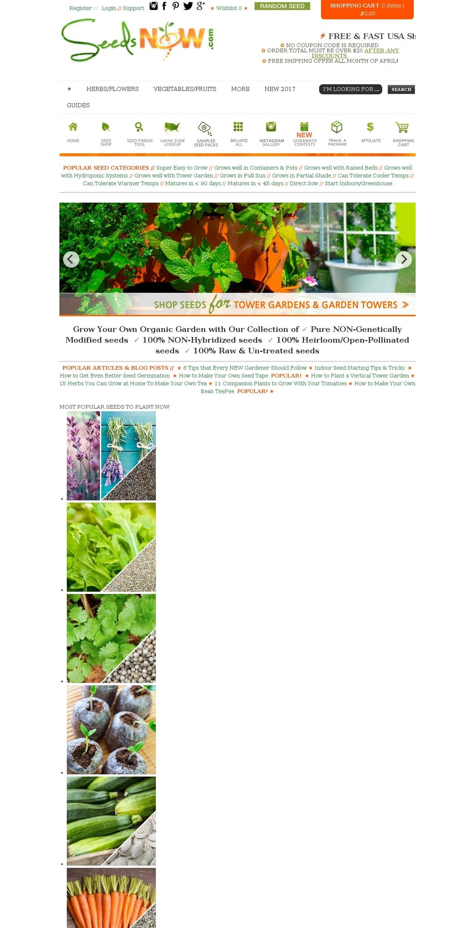 gardenresponsibly.com shopify website screenshot