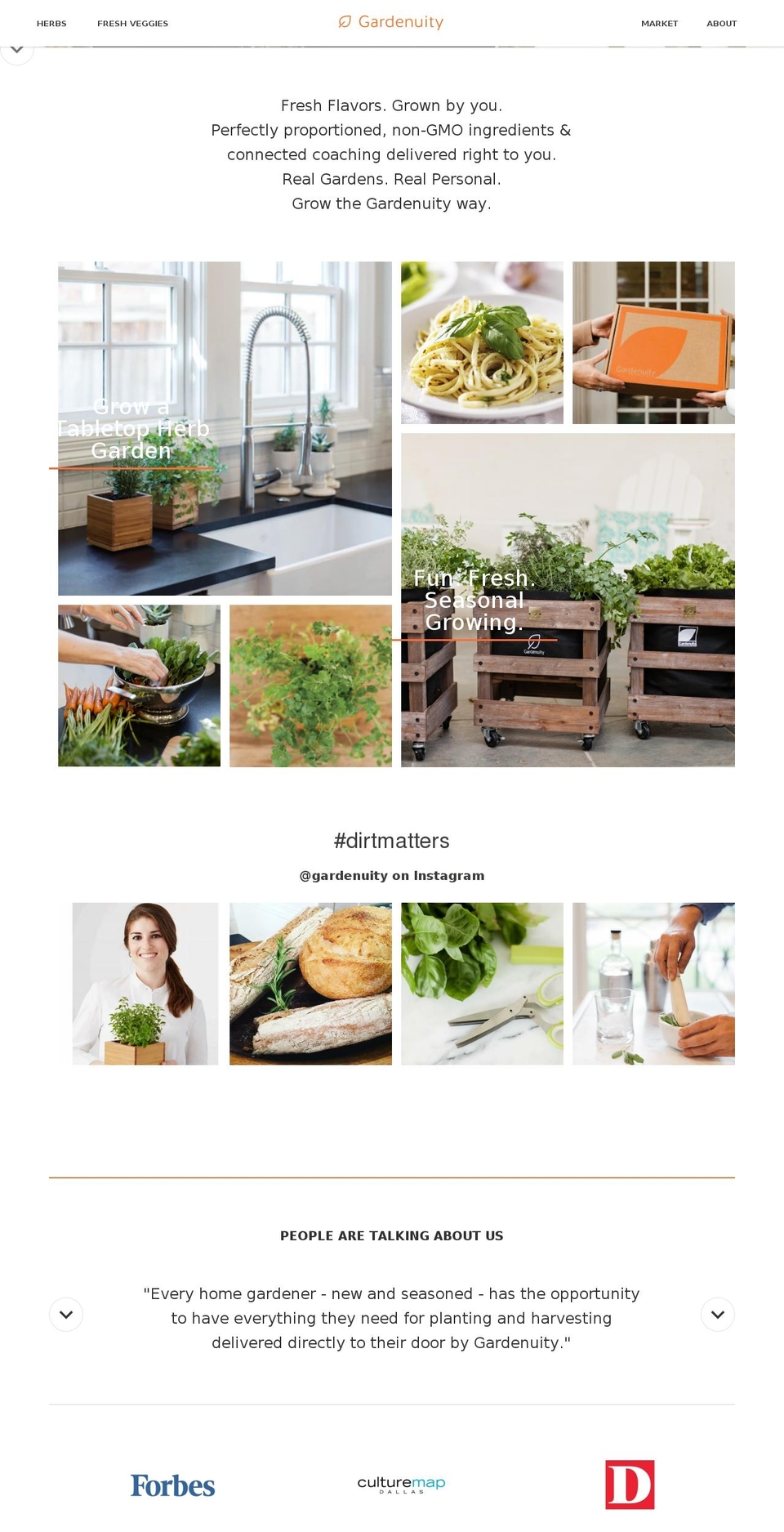 gardenuitea.com shopify website screenshot