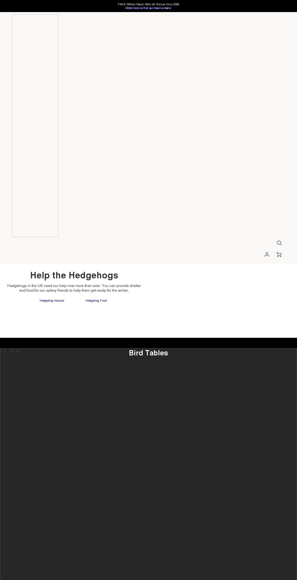 gardenwildlife.com shopify website screenshot