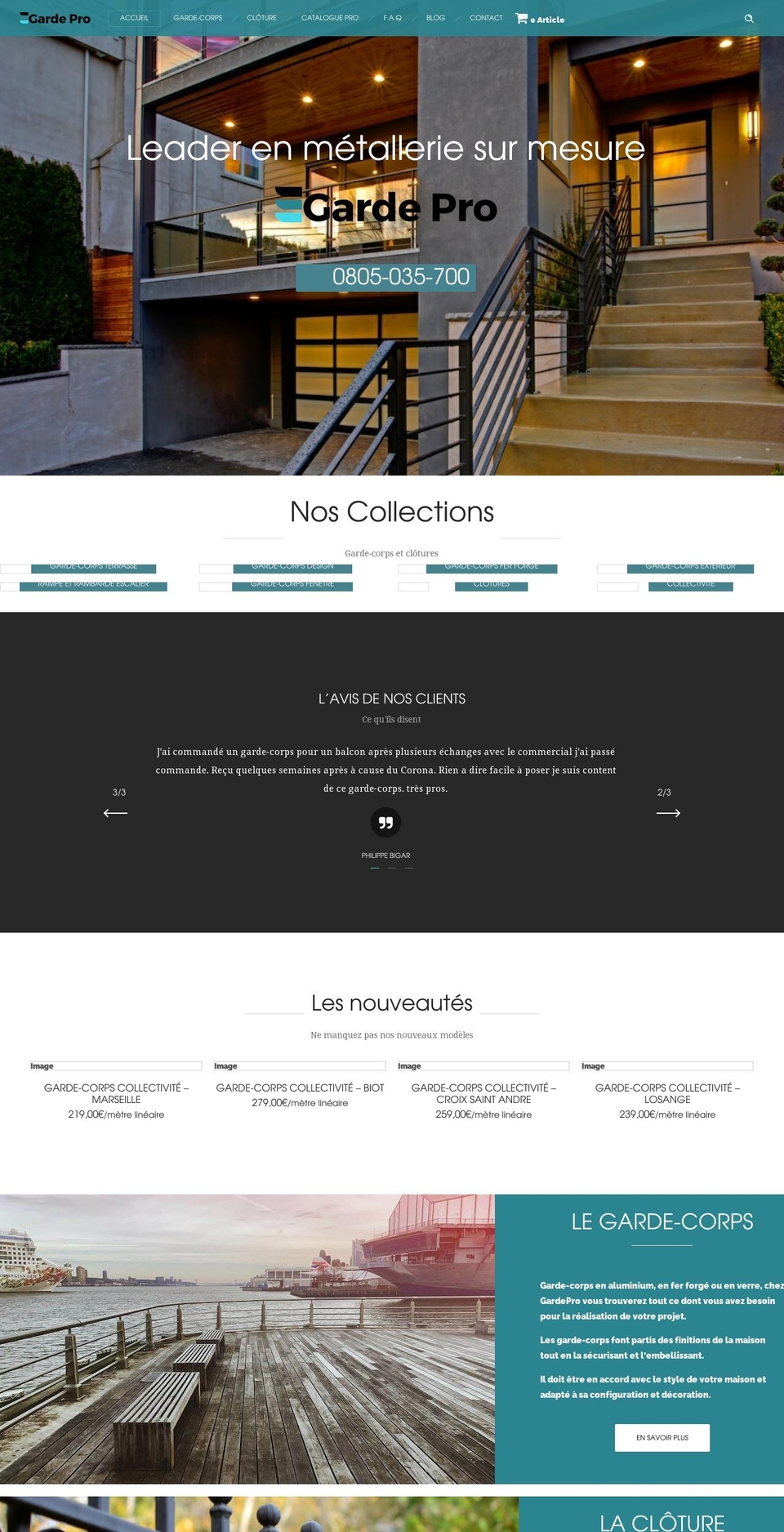 gardepro.com — Shopify storefront screenshot