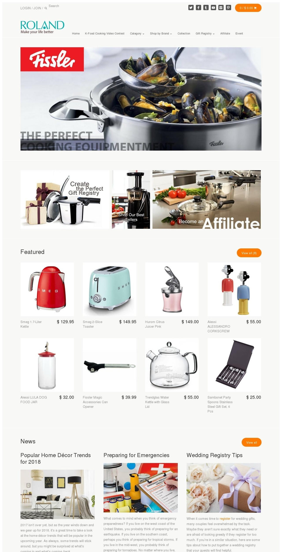 garlicconeusa.com — Shopify storefront screenshot