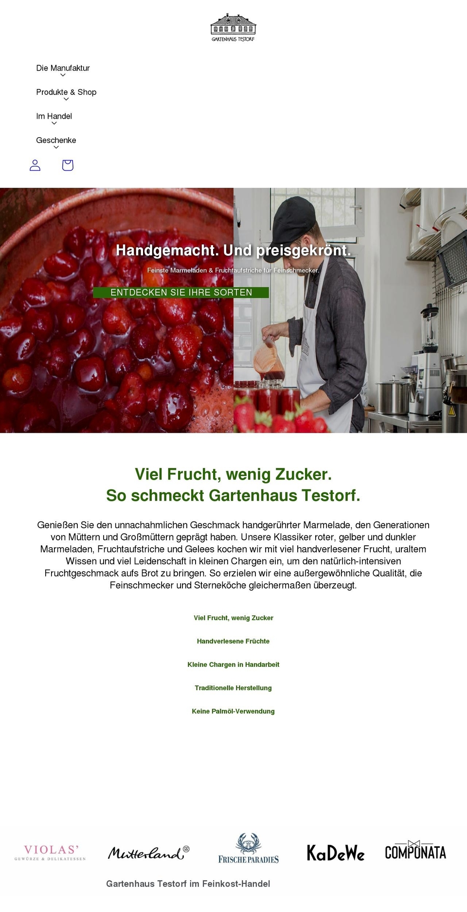 gartenhaus-testorf.de shopify website screenshot