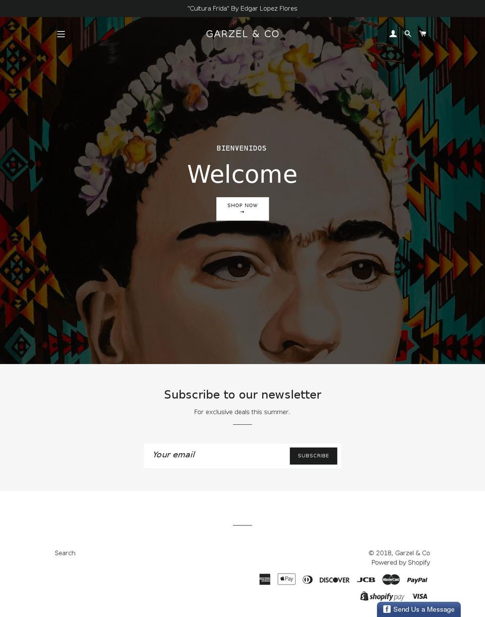 garzelco.com — Shopify storefront screenshot
