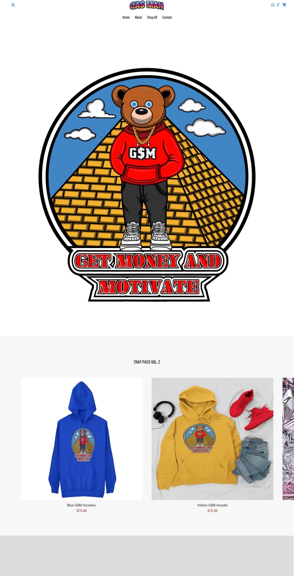 gasman.store shopify website screenshot