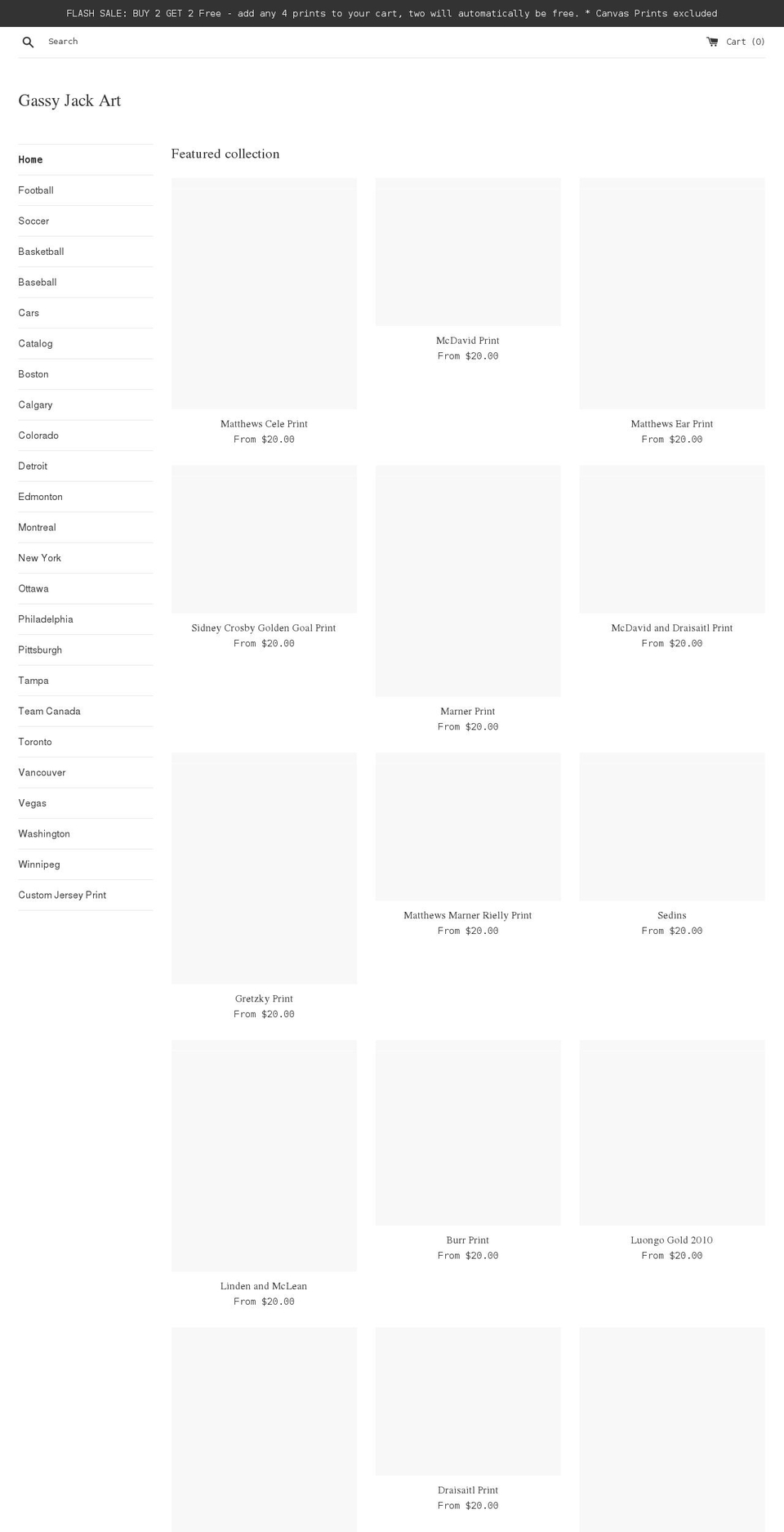 gassyjackart.com shopify website screenshot