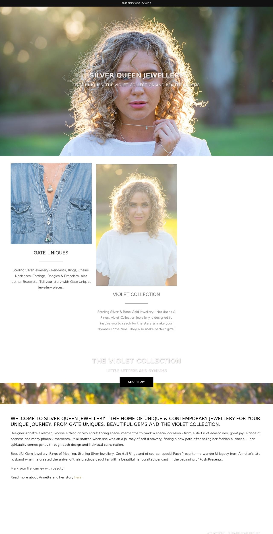 gateuniques.com shopify website screenshot