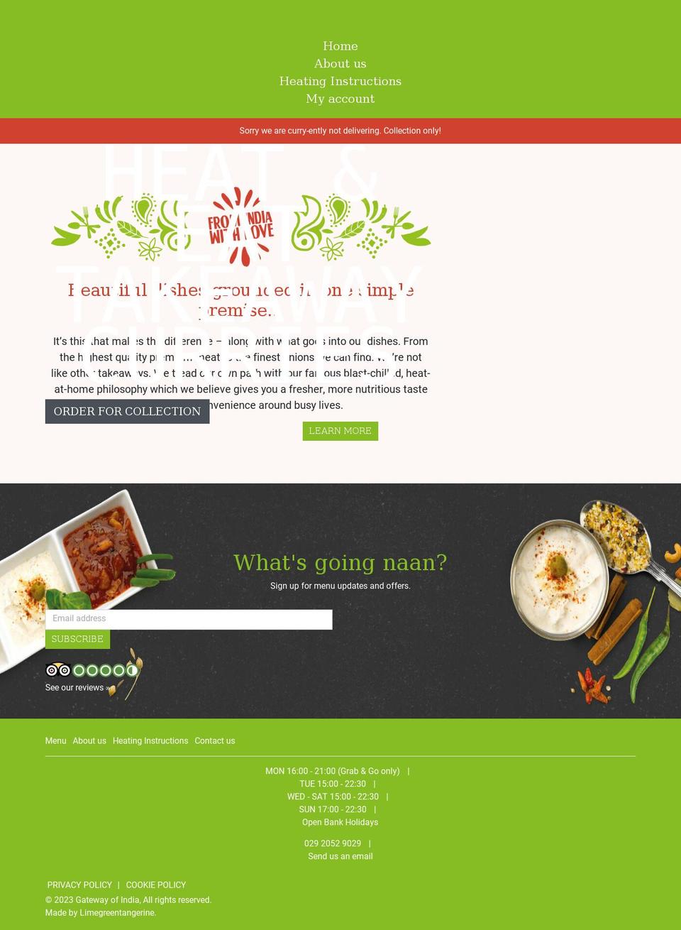 gatewayofindia.co.uk shopify website screenshot