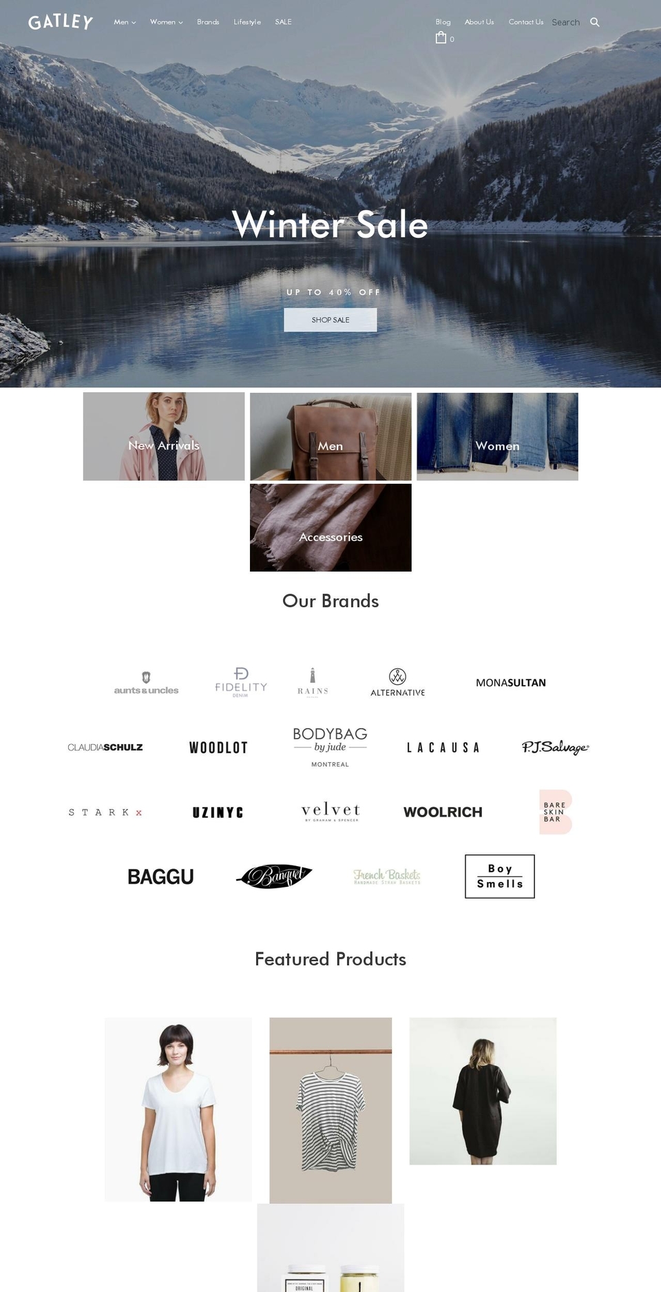 gatley.ca shopify website screenshot