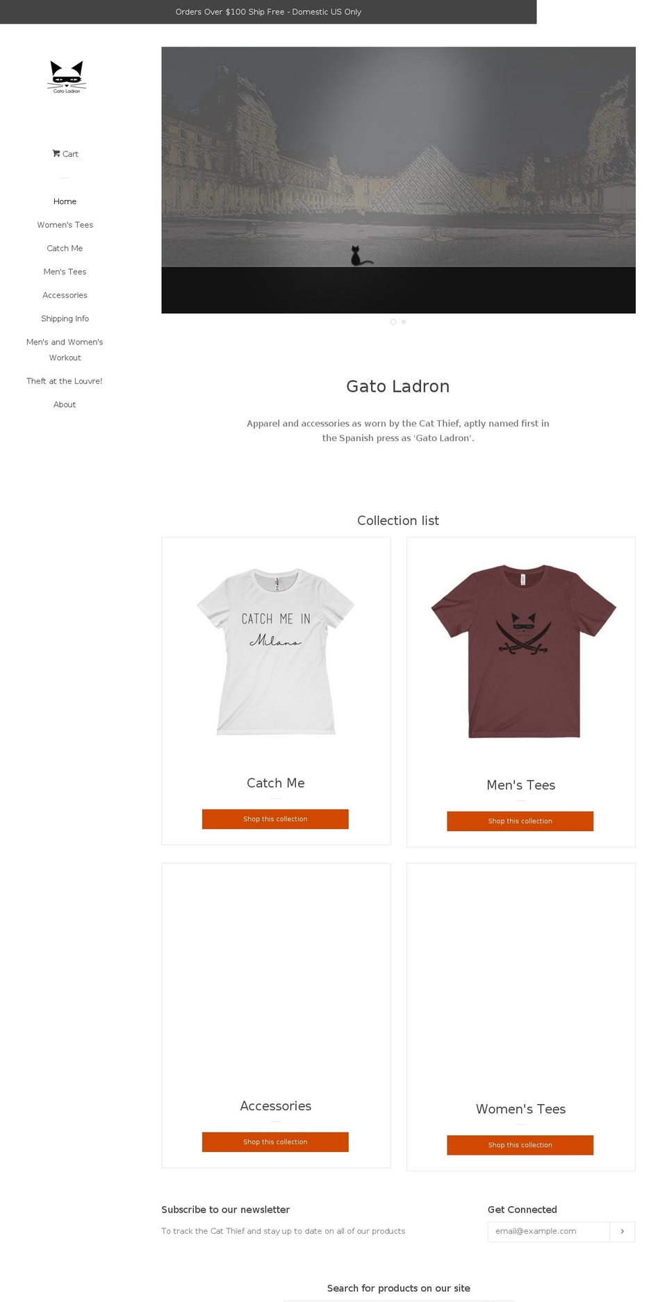 gatoladron.com — Shopify storefront screenshot