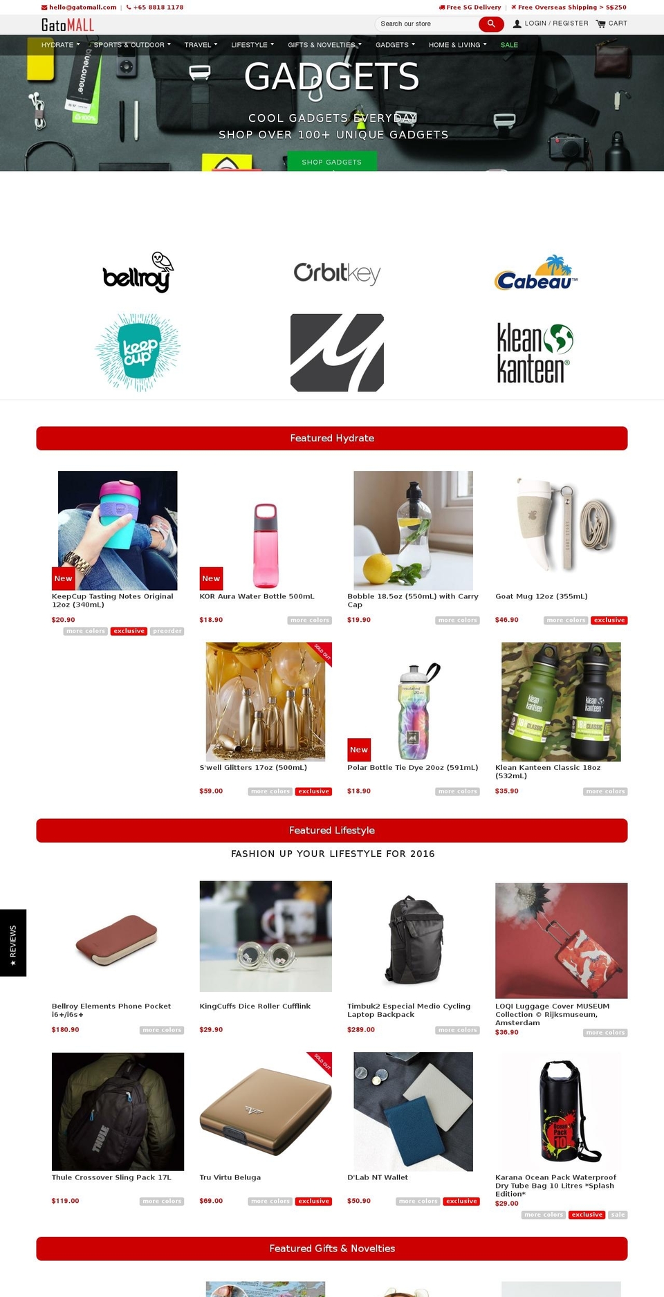 gatomall.com shopify website screenshot