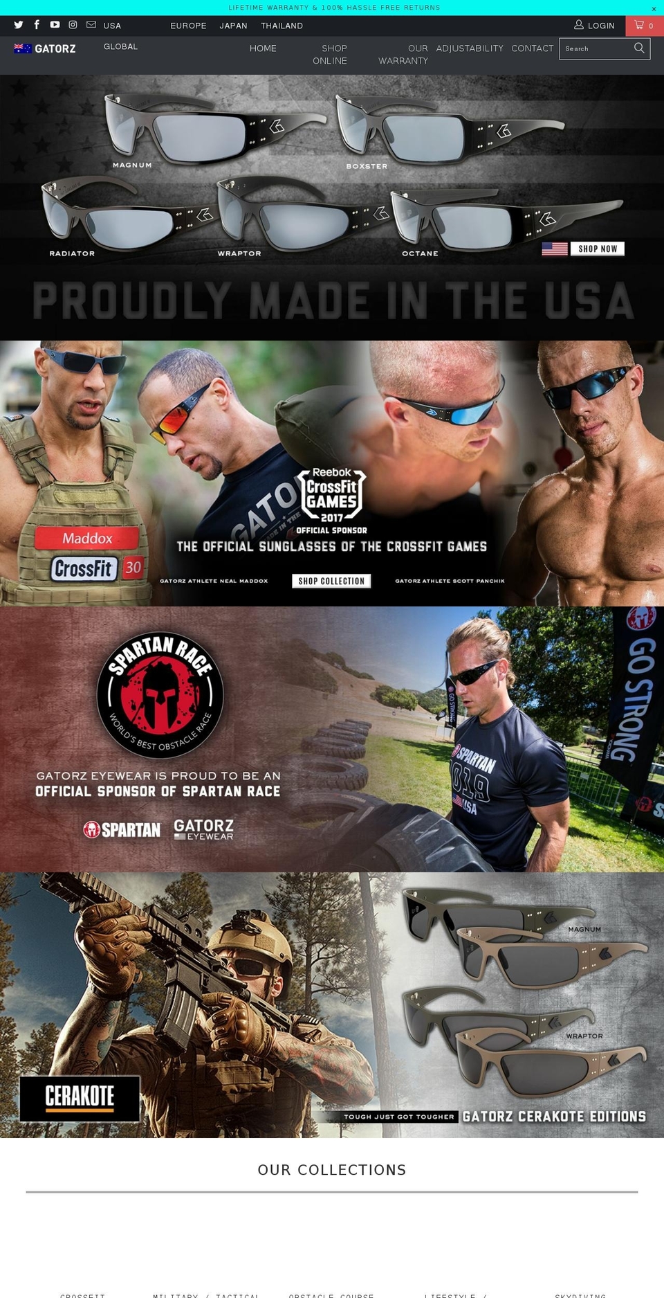 gatorzaustralia.com shopify website screenshot