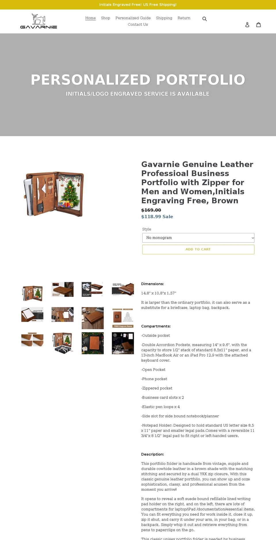 gavarnieglobal.com shopify website screenshot