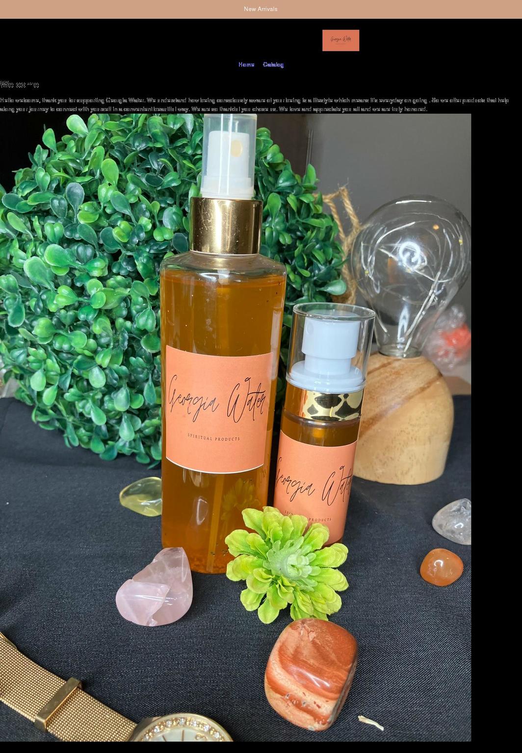 gawaters.com shopify website screenshot