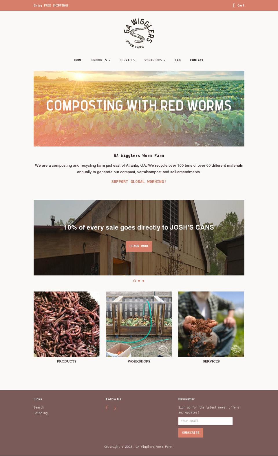 gawigglers.com shopify website screenshot