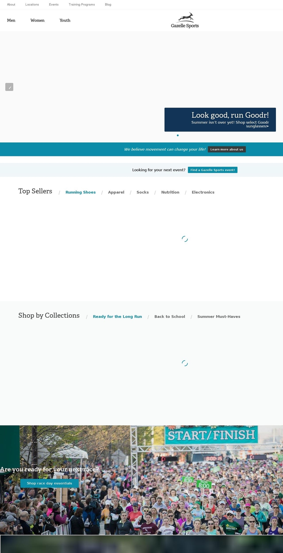Gazelle Run 1.0.2 Shopify theme site example gazellesportstrainingkz.com