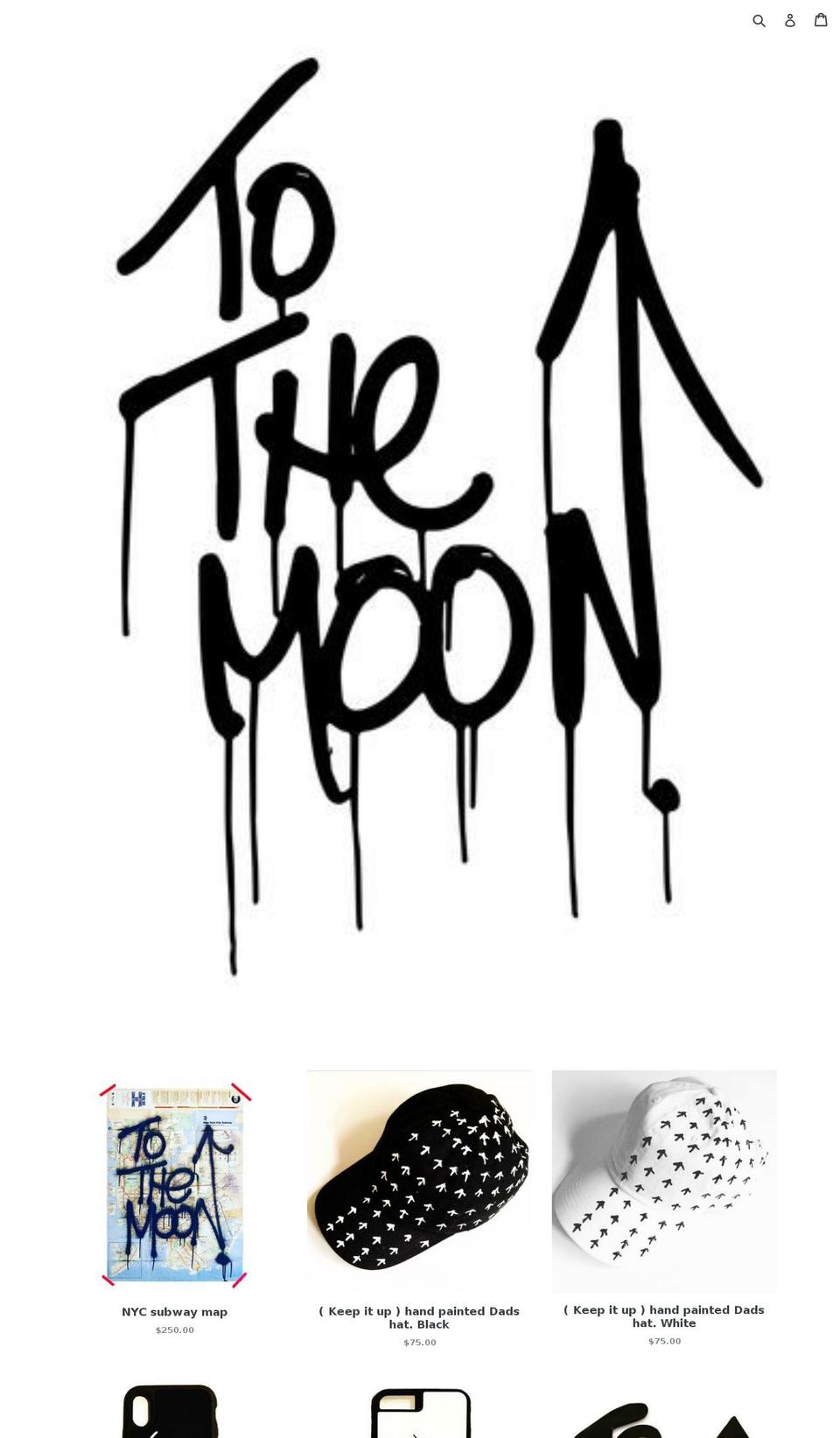 gazootothemoon.com — Shopify storefront screenshot