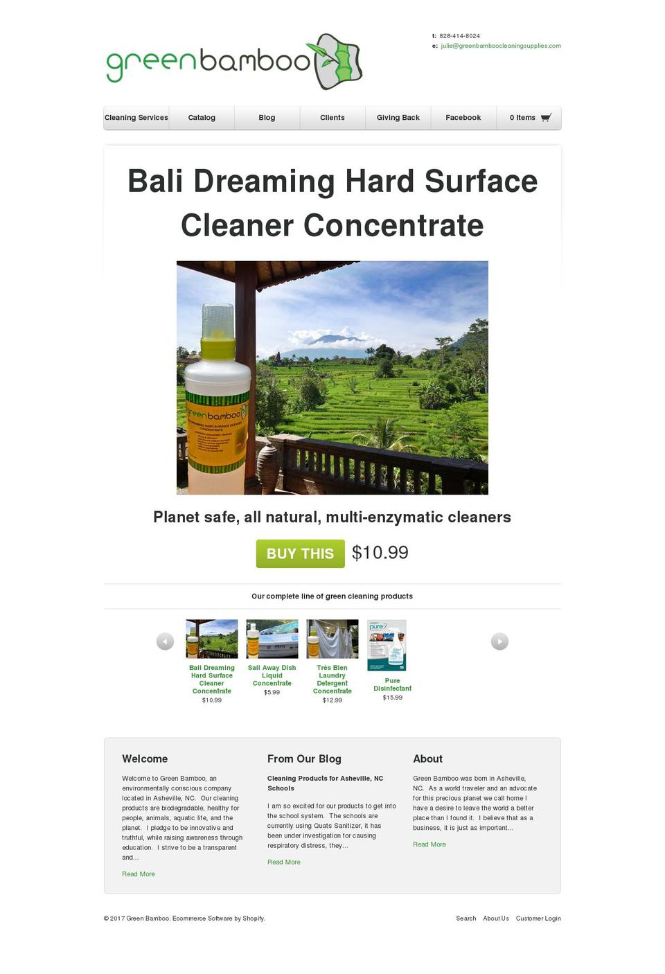 gbambu.com shopify website screenshot