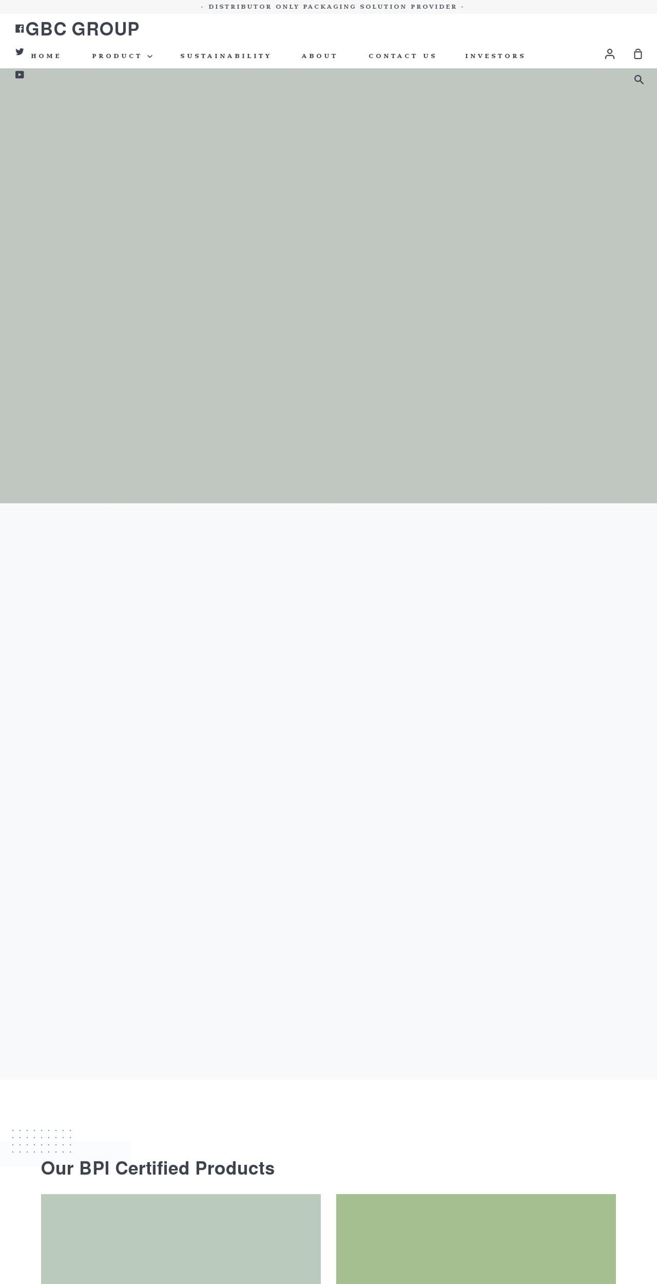 gbcgroup.ca shopify website screenshot