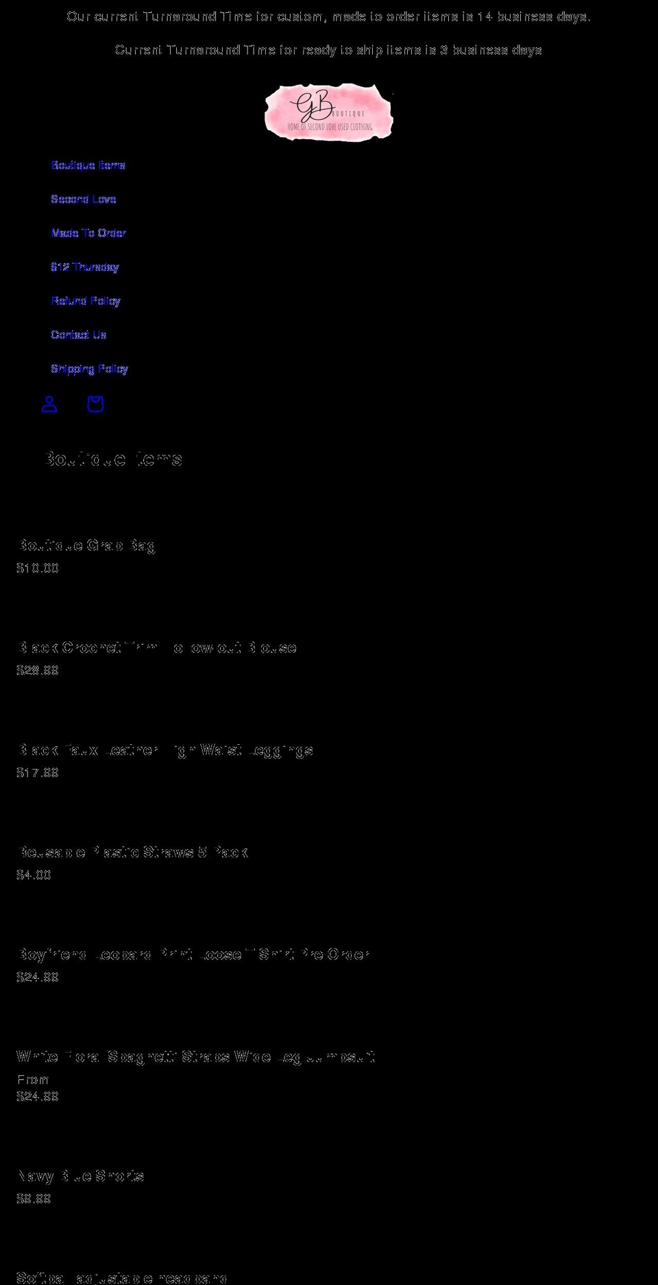 gbdecals.com shopify website screenshot