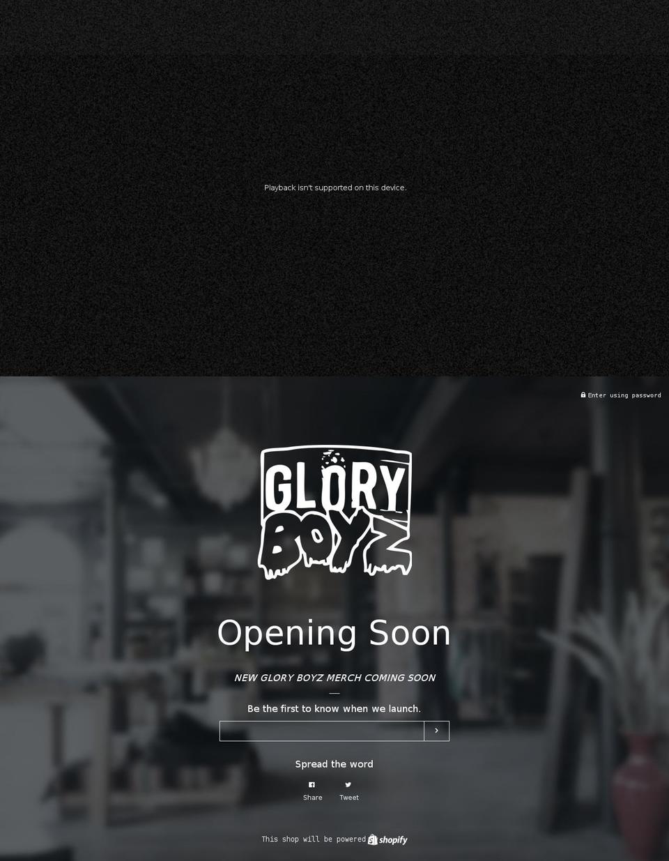 gbe300.com shopify website screenshot