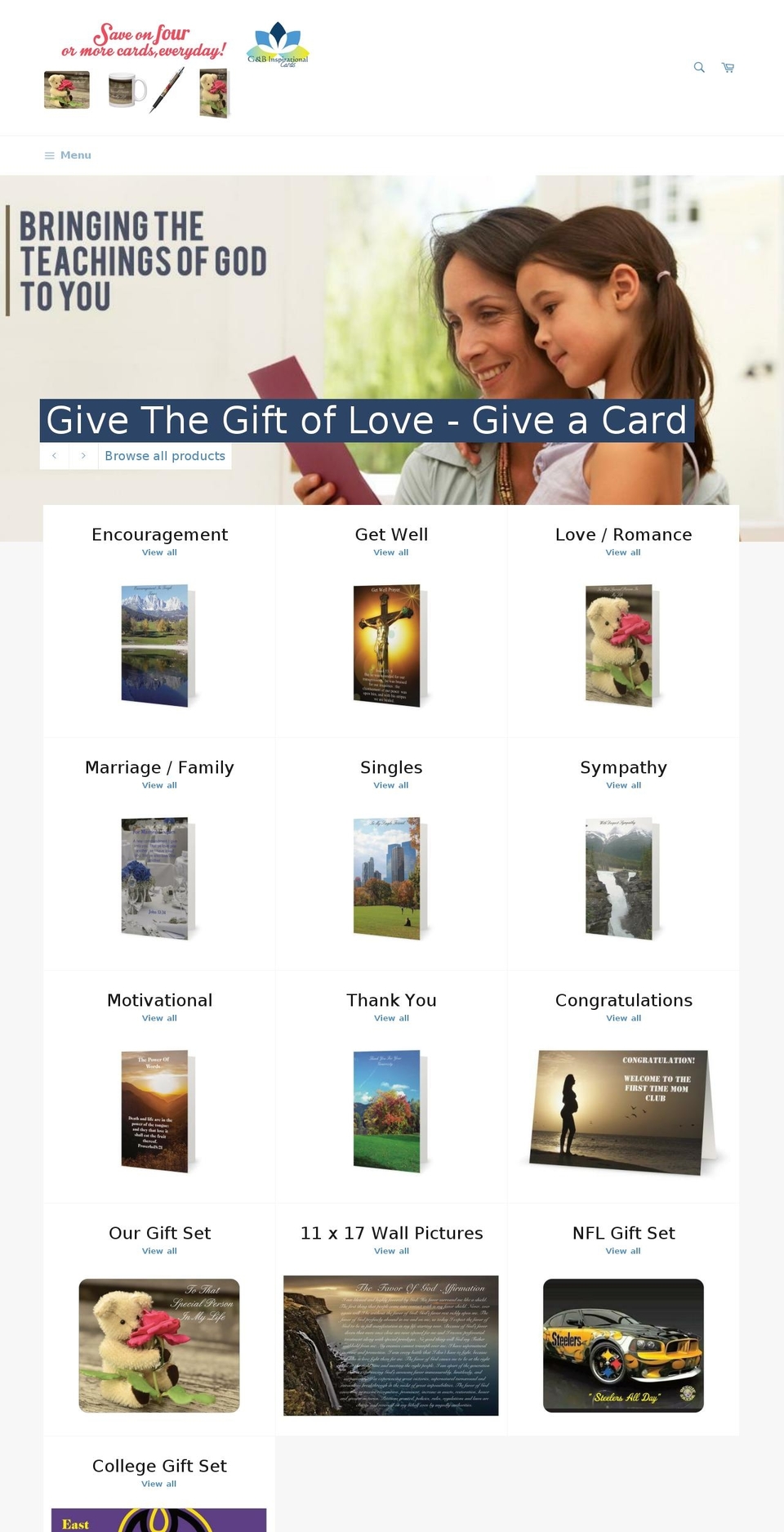 gbicards.com — Shopify storefront screenshot
