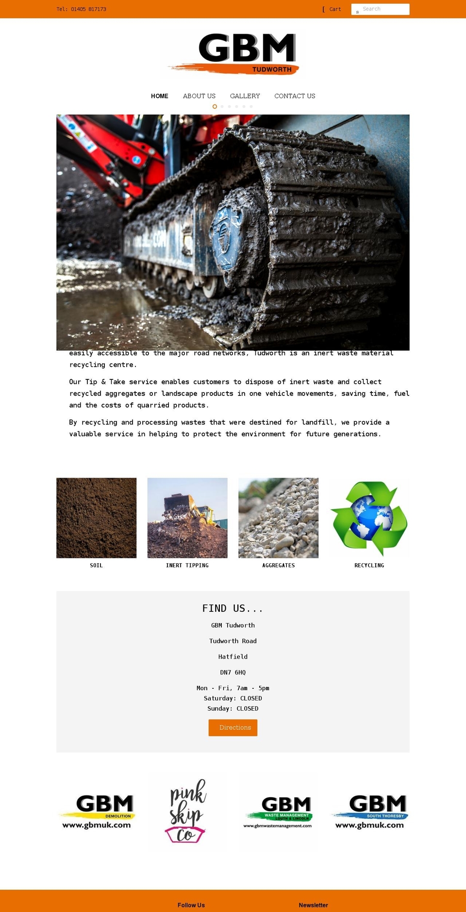 gbmtudworth.co.uk shopify website screenshot