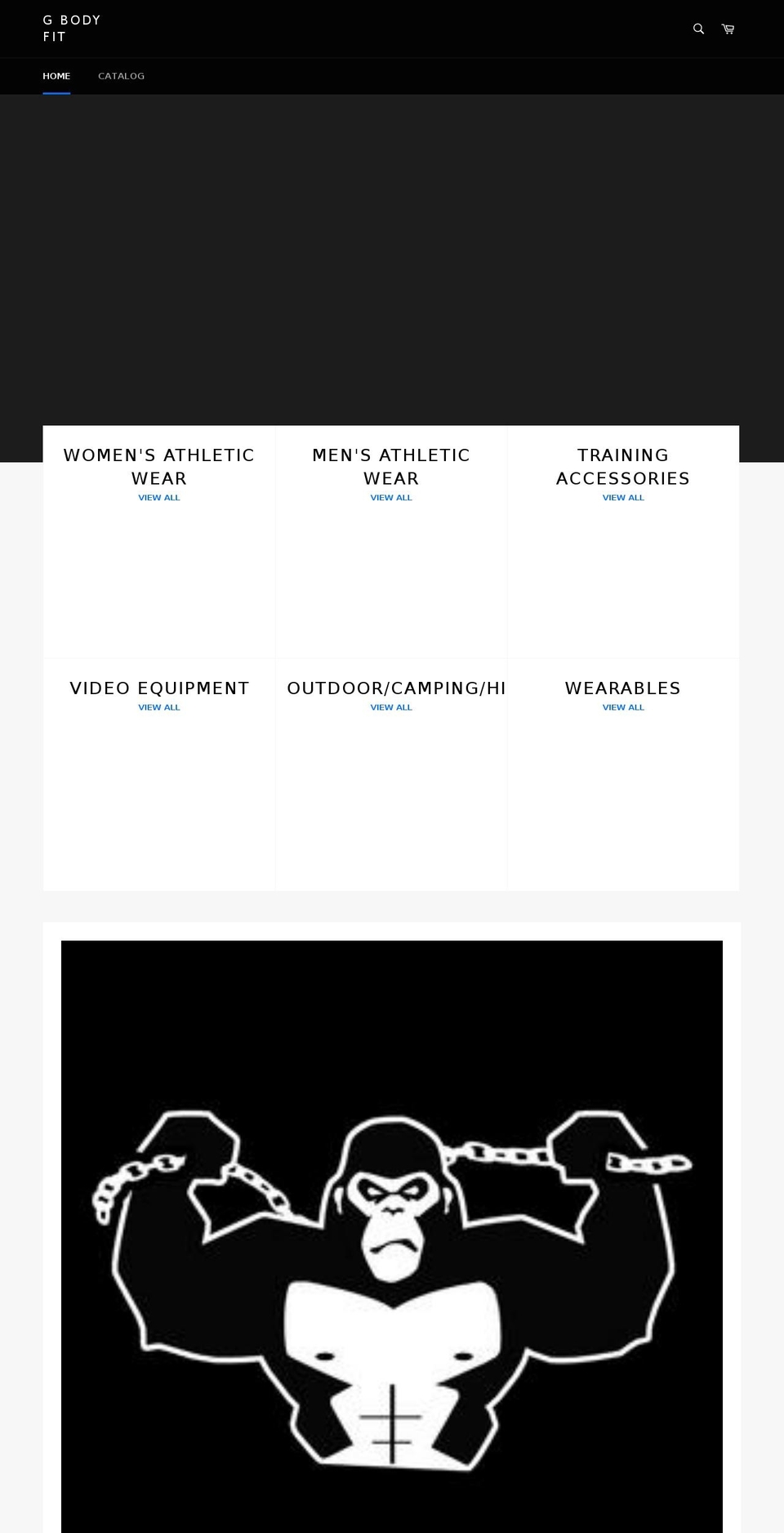 gbodyfitshop.com — Shopify storefront screenshot