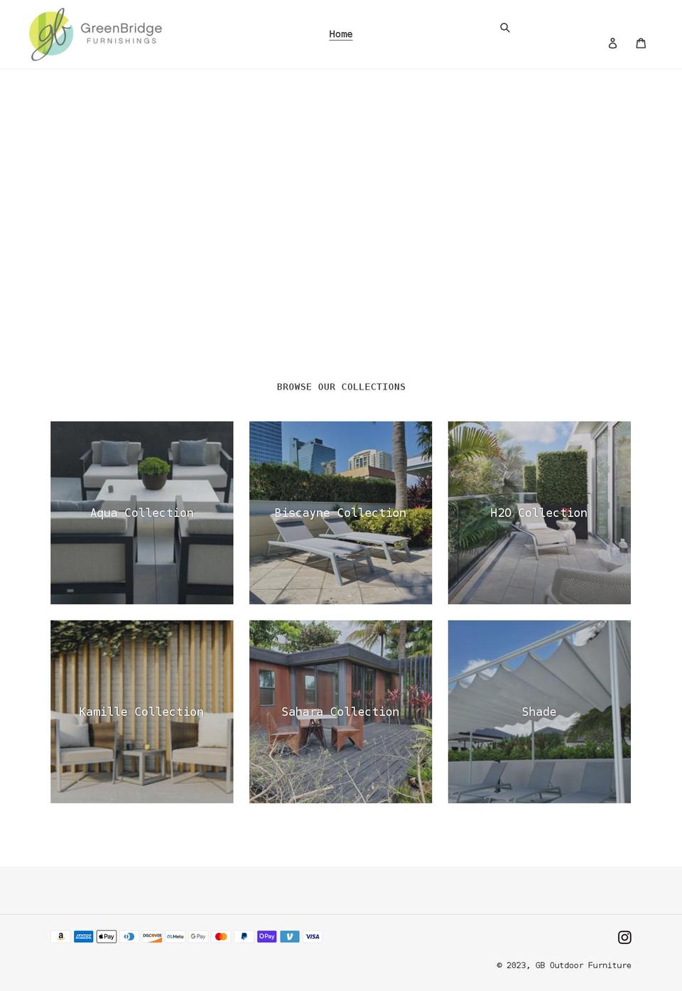 gboutdoorfurniture.com shopify website screenshot